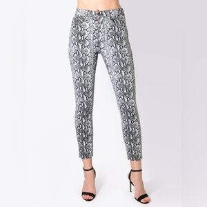 Women’s ALICE + OLIVIA Good High Rise Skinny Jeans in Snake- Size 27
